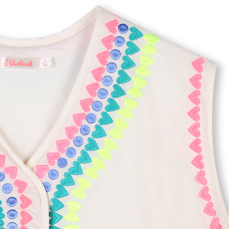 Cotton waistcoat BILLIEBLUSH 
                        girl