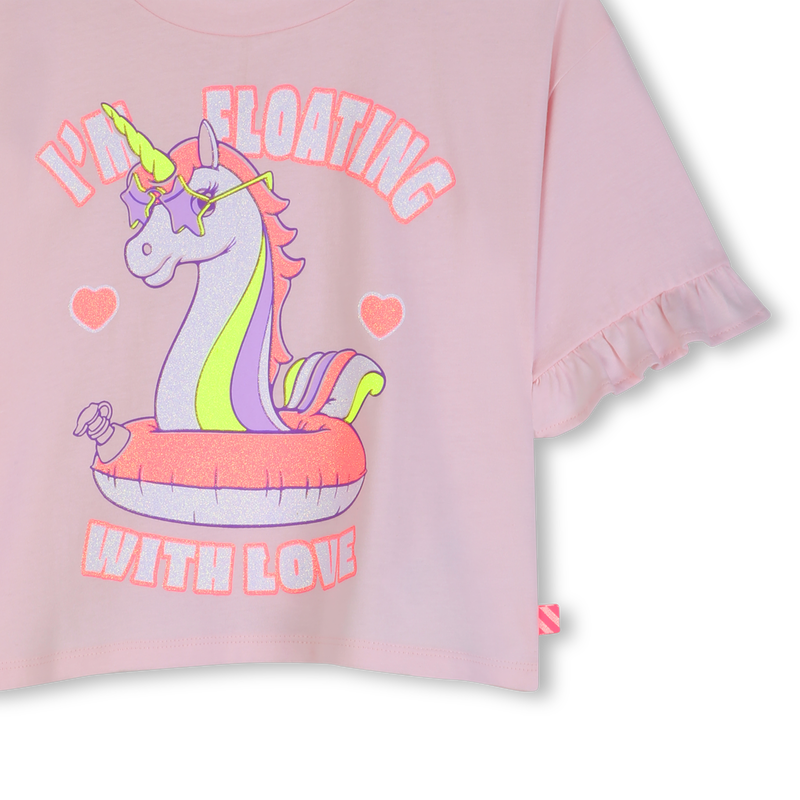 SHORT-SLEEVED T-SHIRT BILLIEBLUSH 
                        girl