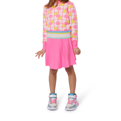 Pleated knit skirt BILLIEBLUSH girl