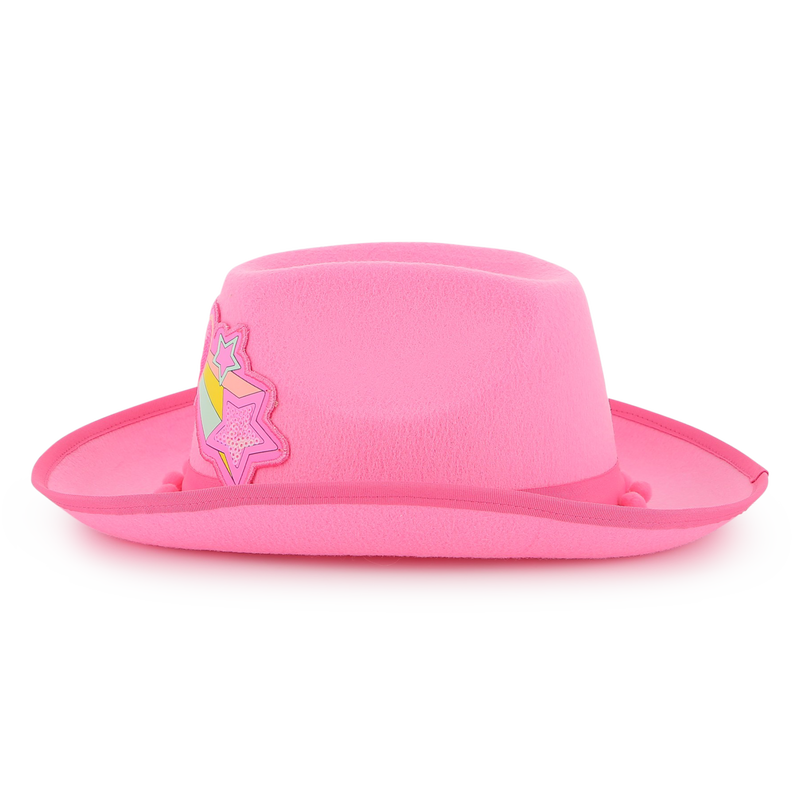 Western hat with pompoms BILLIEBLUSH 
                    FILLE
