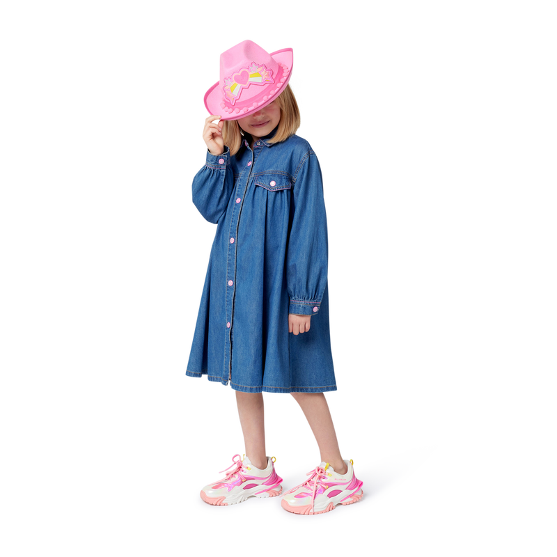 Western hat with pompoms BILLIEBLUSH 
                        girl