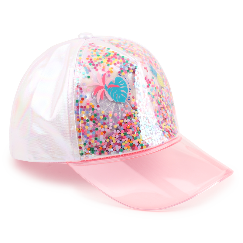 CAP WITH TRANSPARENT VISOR BILLIEBLUSH 
                        girl