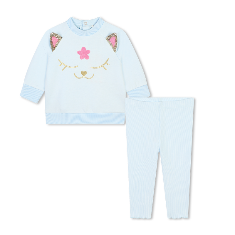 Sweatshirt and trousers BILLIEBLUSH 
                        girl
