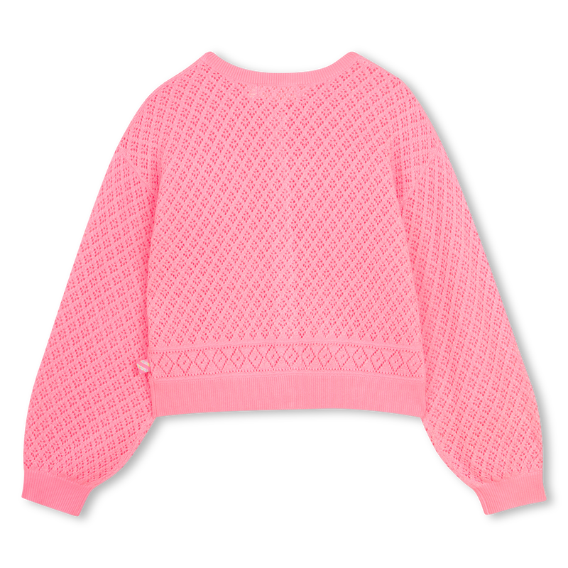 OPENWORK KNITTED CARDIGAN BILLIEBLUSH 
                        girl