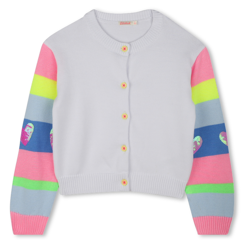 Tricot sequin cardigan BILLIEBLUSH 
                        girl