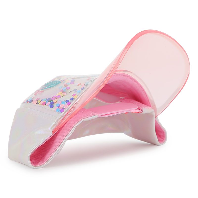CAP WITH TRANSPARENT VISOR BILLIEBLUSH 
                        girl