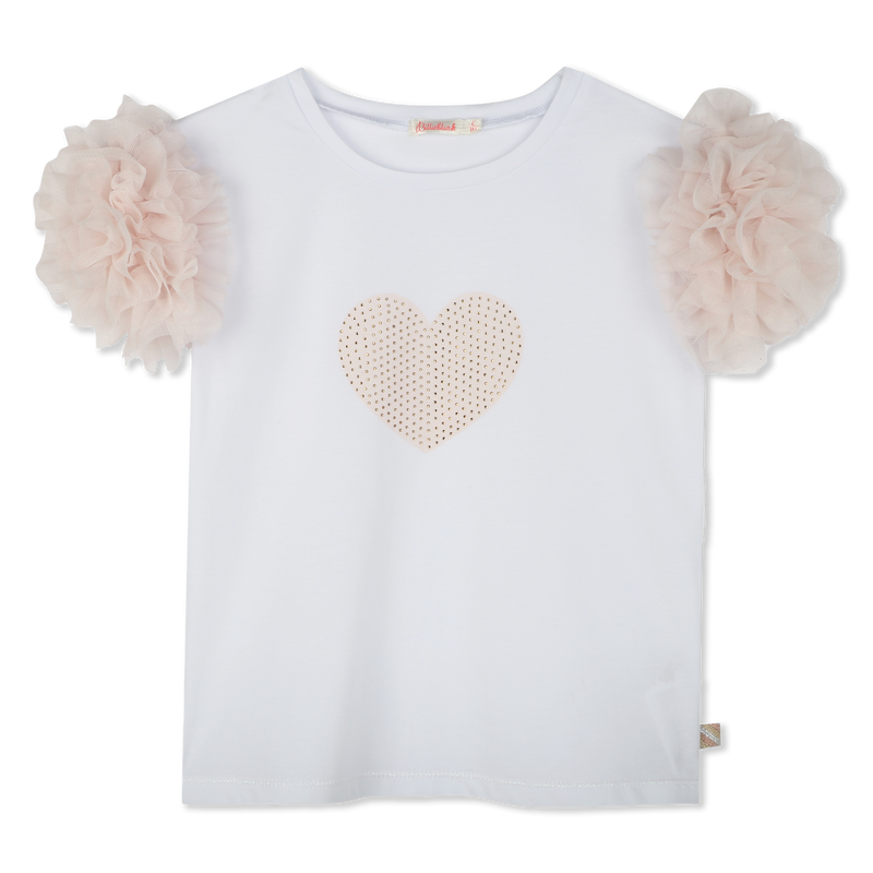 Frilled formal T-shirt BILLIEBLUSH 
                        girl