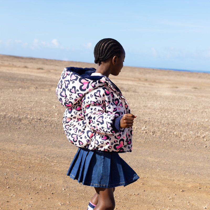 Reversible down jacket BILLIEBLUSH 
                        girl