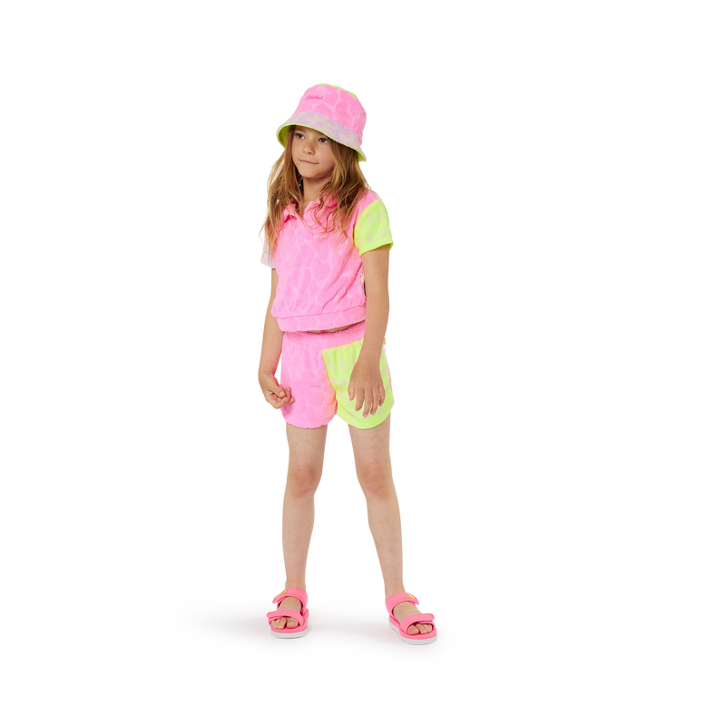 Multicolored Terrycloth shorts BILLIEBLUSH 
                        girl