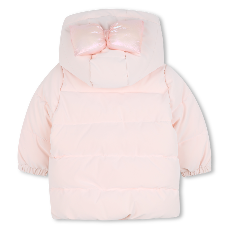 Quilted hooded puffer jacket BILLIEBLUSH 
                        girl