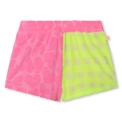 Multicolored Terrycloth shorts BILLIEBLUSH girl