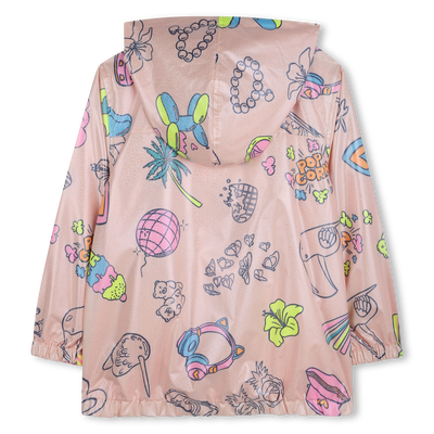 Printed raincoat with hood BILLIEBLUSH girl