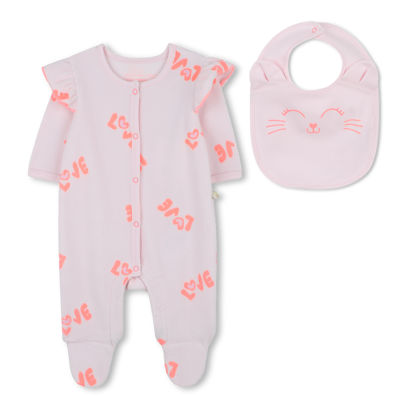 Pajama and bib set BILLIEBLUSH 
                    FILLE