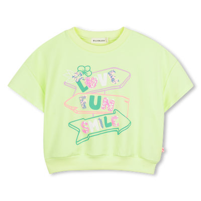 SHORT SLEEVE SWEATSHIRT BILLIEBLUSH girl