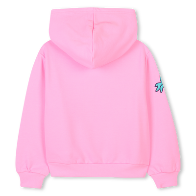 Hooded fleece cardigan BILLIEBLUSH girl