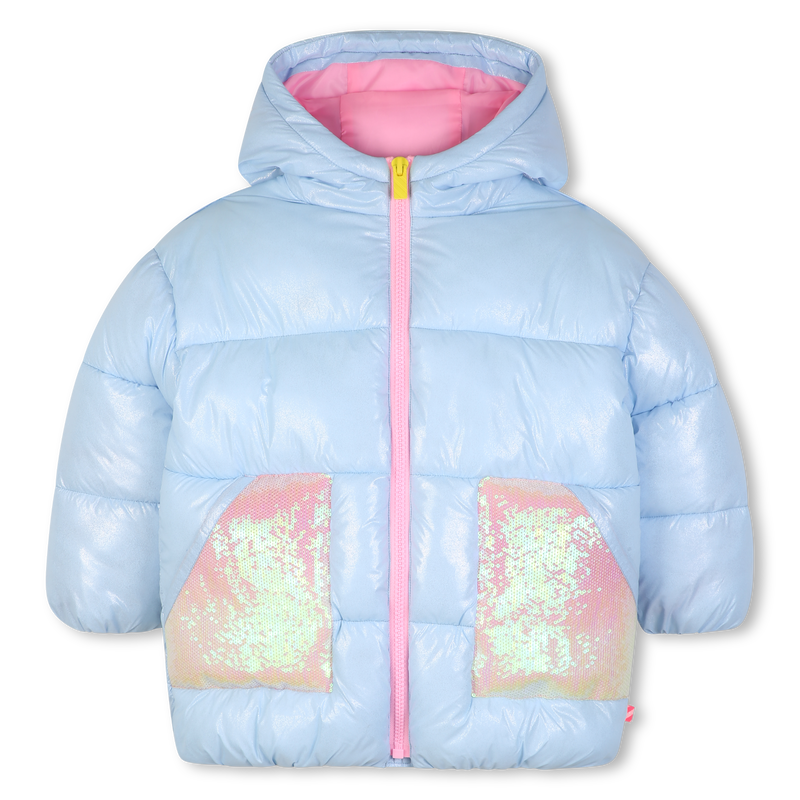 Hooded down jacket BILLIEBLUSH 
                        girl