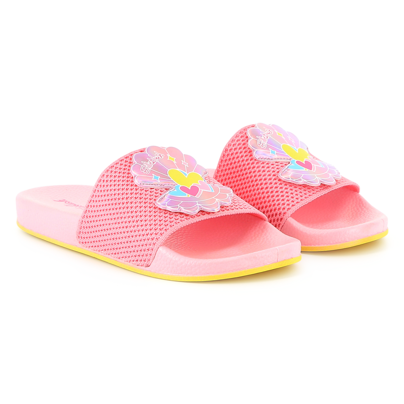 Dual-fabric sliders BILLIEBLUSH 
                        girl