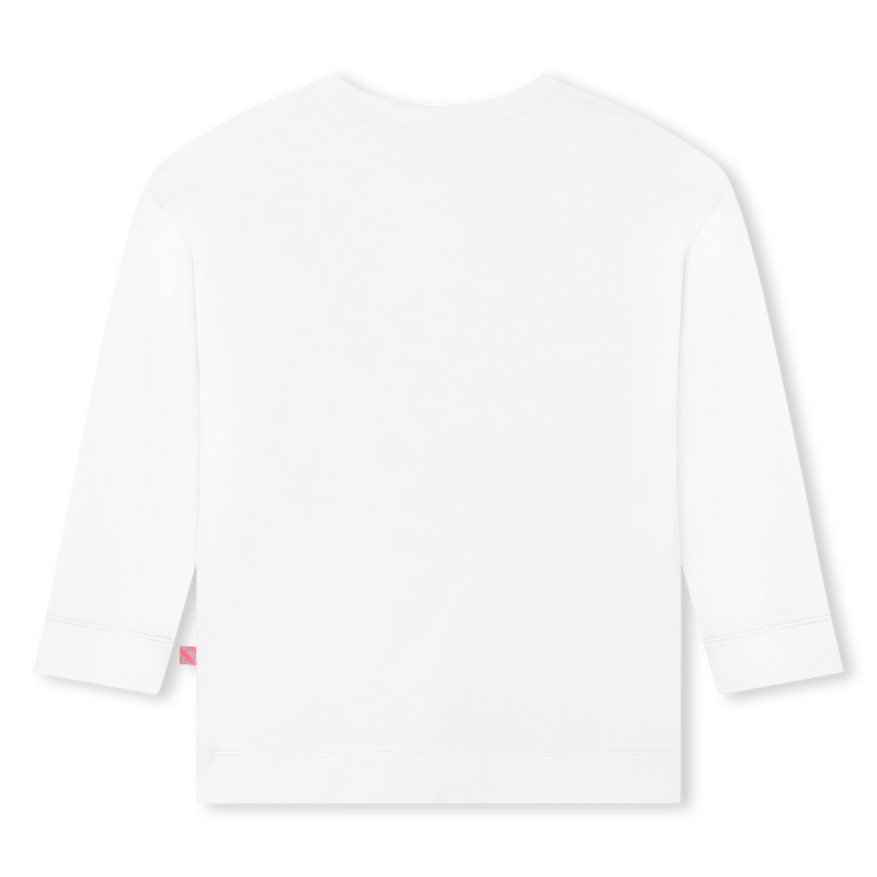 Cotton graphic 3/4 sleeve top BILLIEBLUSH 
                    FILLE
