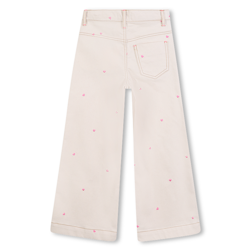 Cotton trousers with hearts BILLIEBLUSH 
                    FILLE