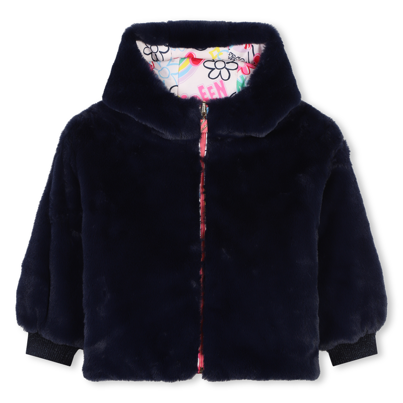 Reversible hooded puffer BILLIEBLUSH 
                        girl