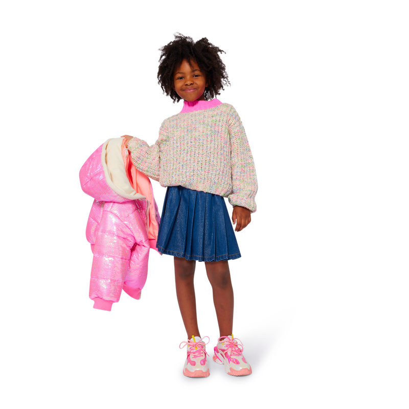 Mid-length down jacket BILLIEBLUSH 
                    FILLE