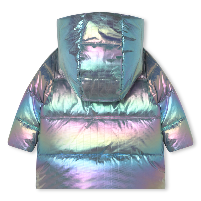 Iridescent puffer jacket BILLIEBLUSH 
                        girl