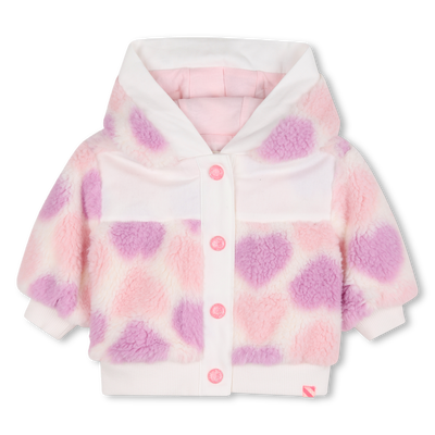 Heart Print Coat BILLIEBLUSH girl