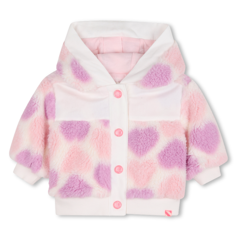 Heart Print Coat BILLIEBLUSH 
                        girl