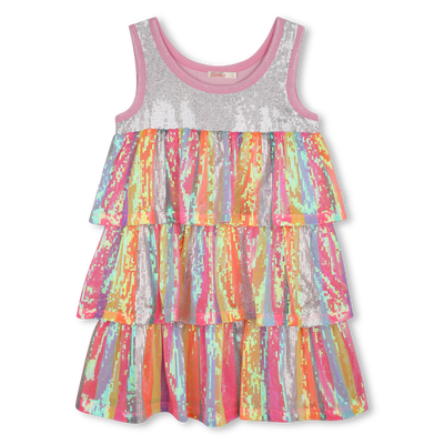 Frilled multicoloured dress BILLIEBLUSH girl