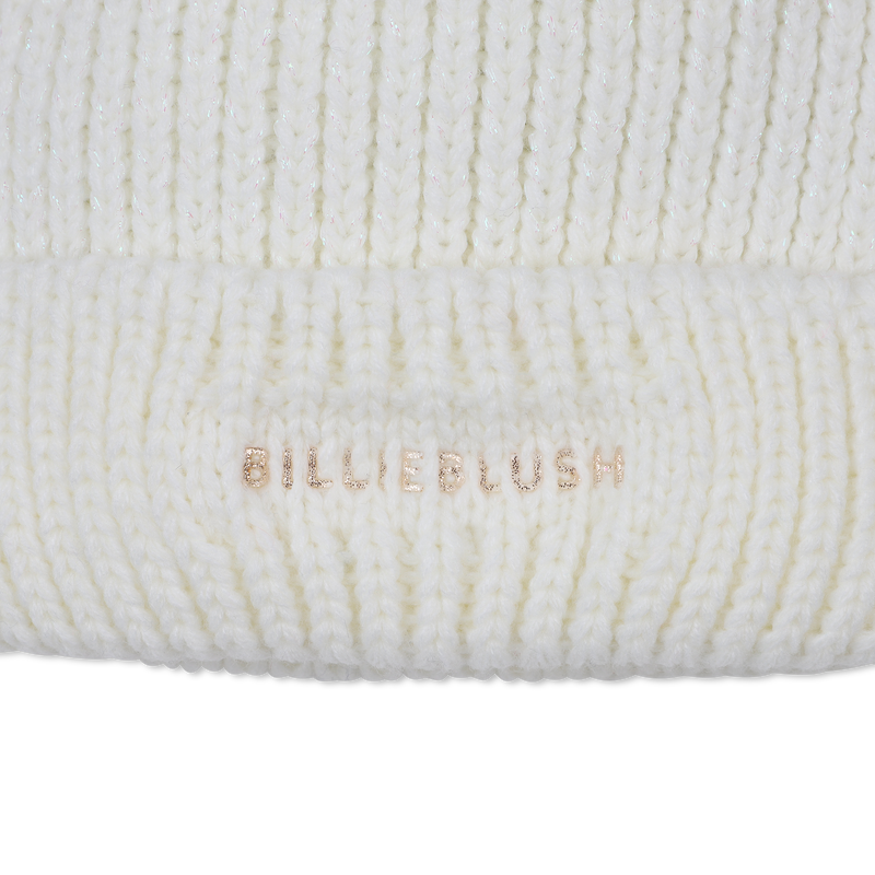 Double pompom beanie BILLIEBLUSH 
                    FILLE