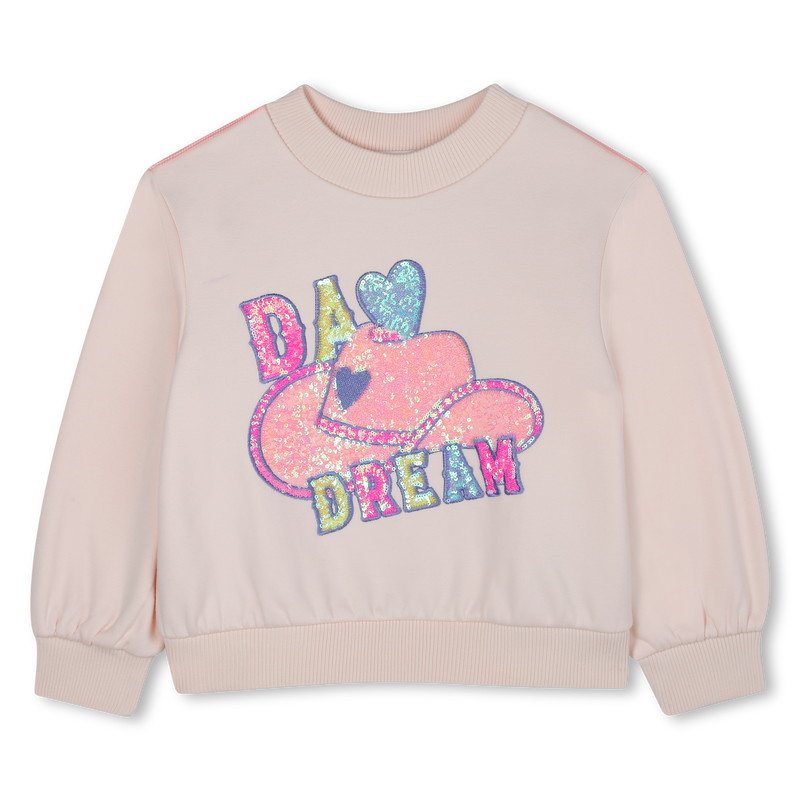 Fleece sweatshirt BILLIEBLUSH 
                        girl