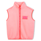 Fleece sleeveless jacket BILLIEBLUSH 
                    girl