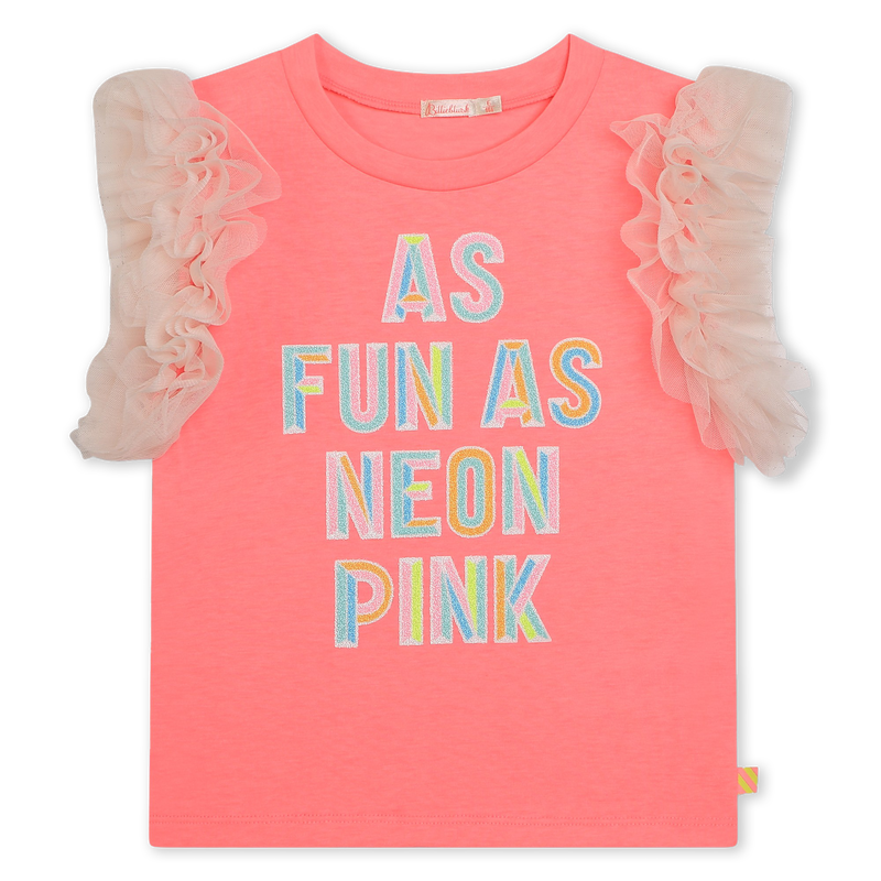 Tulle sleeved t-shirt BILLIEBLUSH 
                        girl