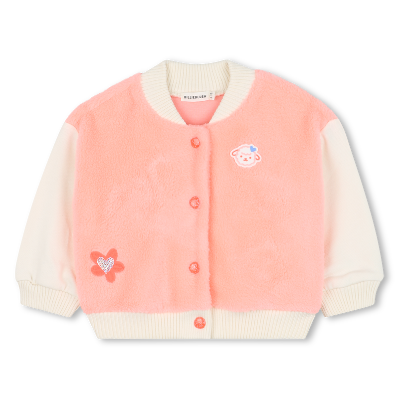 Fleece cardigan BILLIEBLUSH 
                        girl