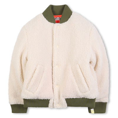 Plush fabric jacket BILLIEBLUSH boy