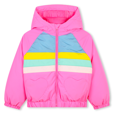 Multicoloured puffer jacket BILLIEBLUSH girl