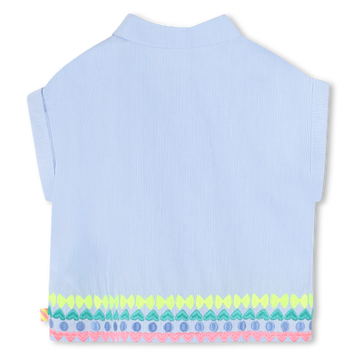 Striped cotton blouse BILLIEBLUSH girl