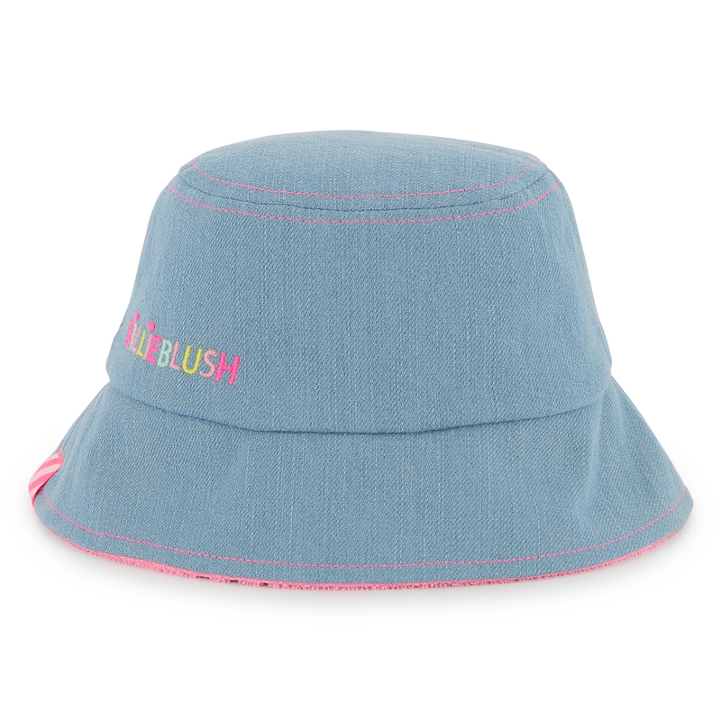 Reversible cotton bucket hat BILLIEBLUSH 
                    FILLE
