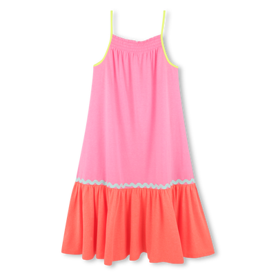 Long two-tone dress BILLIEBLUSH girl
