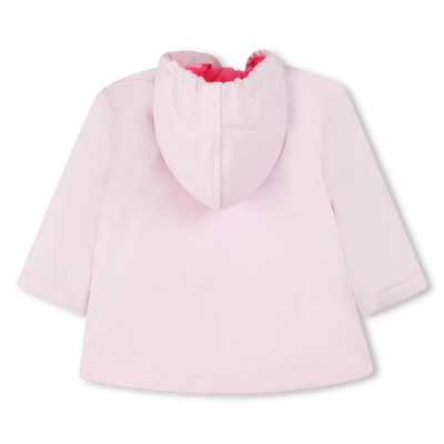 Lined hooded raincoat BILLIEBLUSH girl