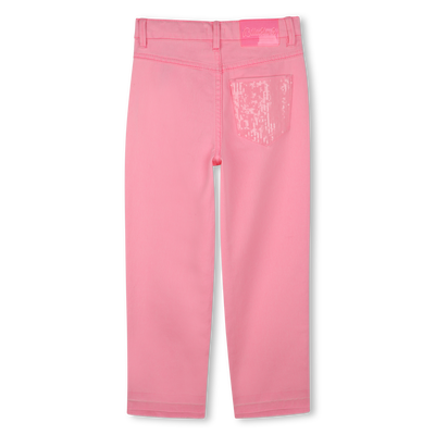 Button-up cotton jeans BILLIEBLUSH girl