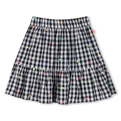 GINGHAM COTTON SKIRT BILLIEBLUSH girl