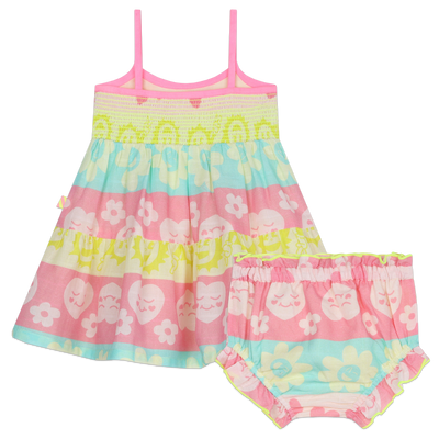 Printed cotton ensemble BILLIEBLUSH girl