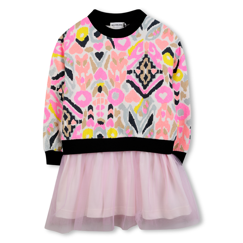 Bi-material dress BILLIEBLUSH 
                    FILLE